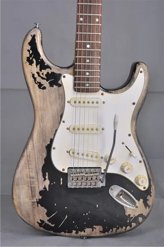 

2017 Promotion Musical Instruments Handwork John Mayer Strat Limited Edition 1 Cruz Masterbuilt Heavy Relic St Electric Guitar