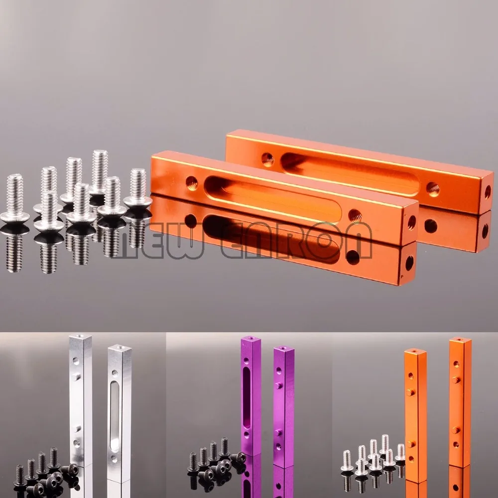Новое ENRON 2 xALUMINUM переднее/заднее крепление перегородки 1:8 HPI 1/8 SAVAGE 21 25 SS 3 5 4 6 FLUX X XL