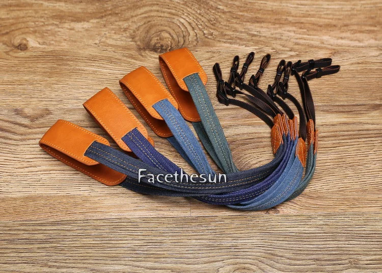 Vintage jeans DSLR camera strap belt 12