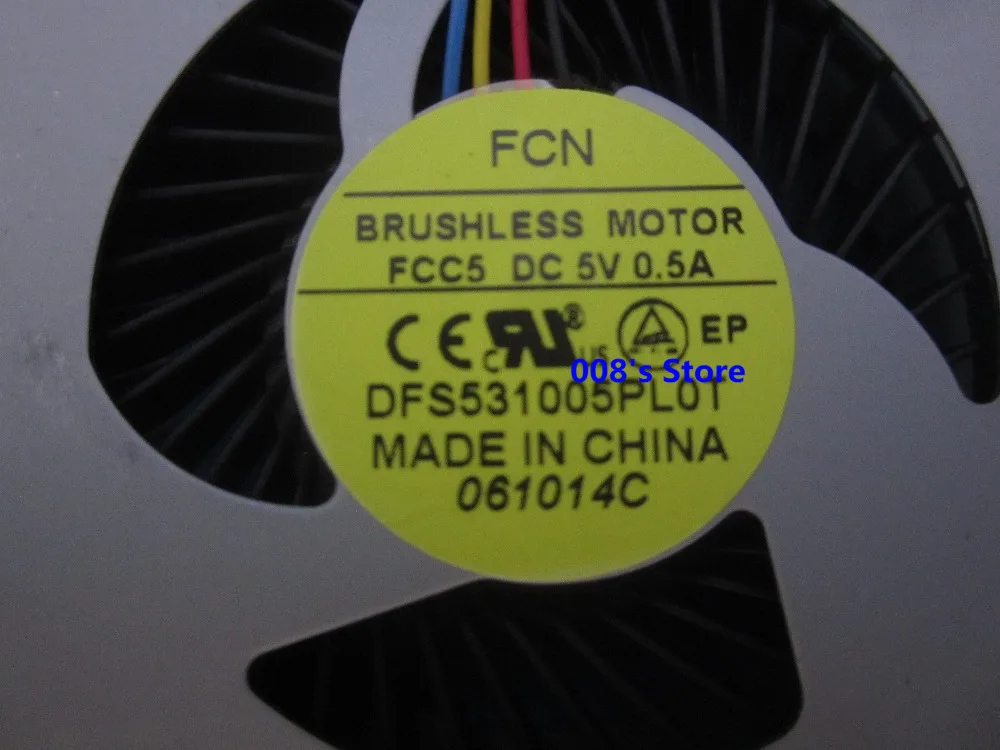 Новый Кулер для ноутбука LENOVO IDEAPAD G700 G700AT G710 G710A DFS531005PL0T FCC5 DC 5V 0.5A|laptop cooler fan|fan for