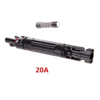 

In-line Fuse Connector 1000V DC Male To Fem PV Solar Fuse Holder 30A Gadget Sale