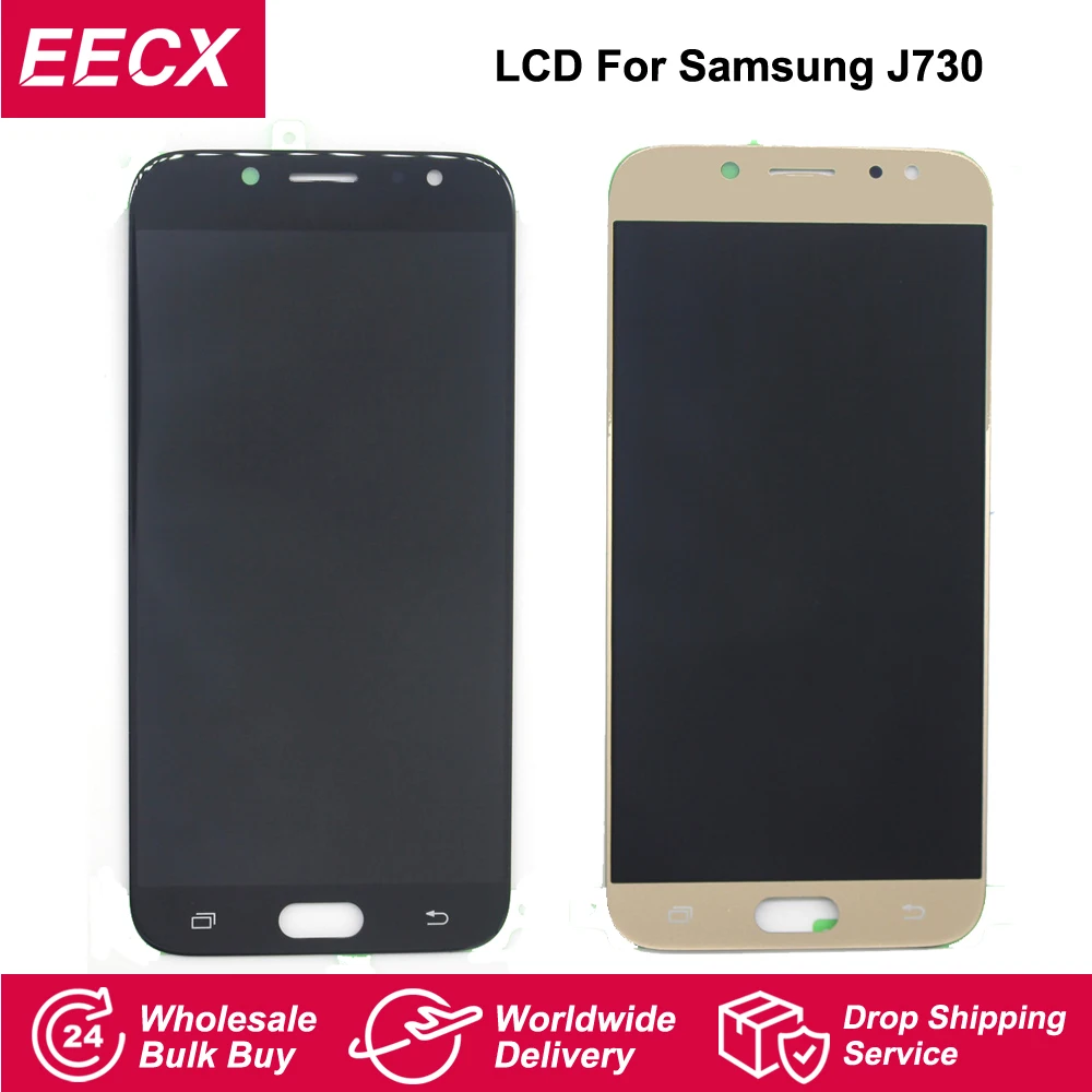 J730 ЖК дисплей для Samsung Galaxy J7 Pro LCD 2017 J730F экран кодирующий преобразователь