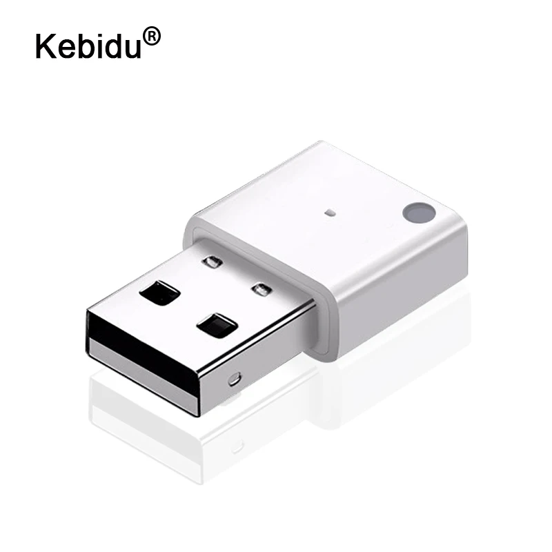 Kebidu Мини Bluetooth 5 0 Аудио Автомобильный приемник USB адаптер беспроводной