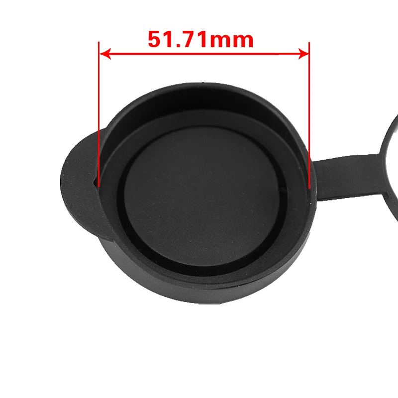 المهنية 10x42 مناظير عدسة قبعات موضوعية واقية غطاء مطاطي العدسة الغبار دعوى ل المدمجة مجهر أفضل حماية