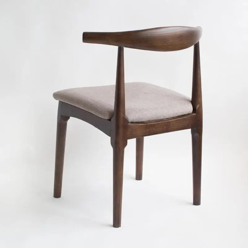 Скандинавское деревянное кресло с рогом, стул для ресторана, стул для столовой, современный минималистичный домашний стол, стул для отдыха, модный Европейский стиль - Цвет: style 15