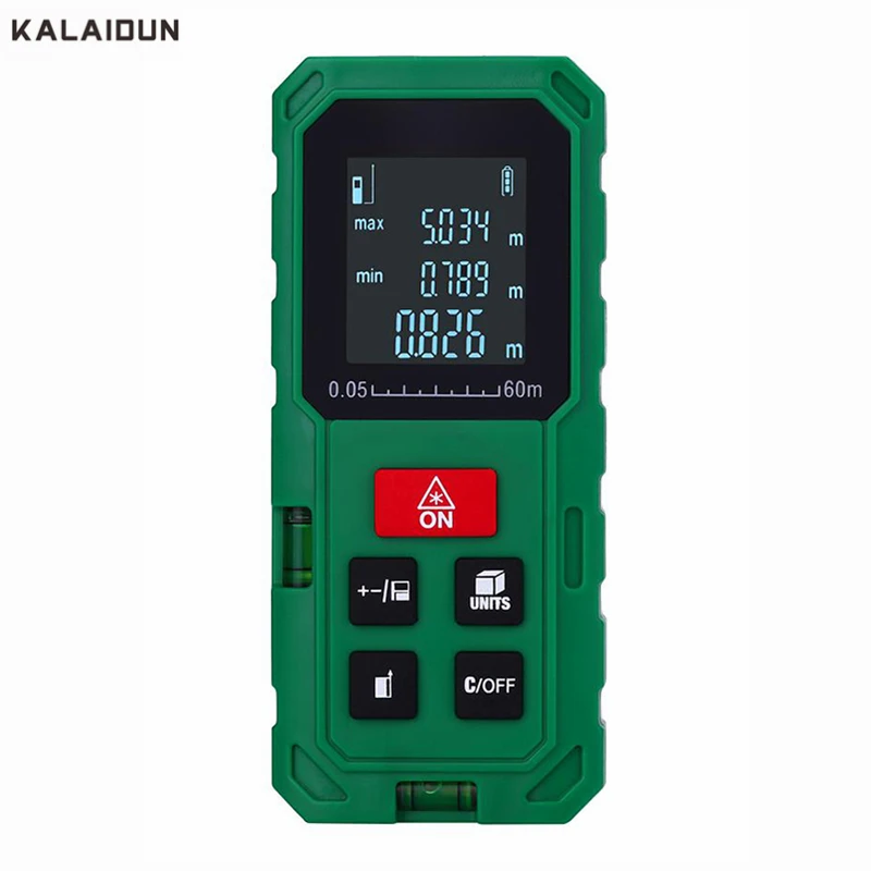 

KALAIDUN 40M/60M/80M/100M Laser Distance Meter Pythagorean/ Measure Distance/Area/Volume Laser Rangefinder Measure tools