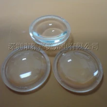 Пластиковый светодиодный объектив диаметром 21 мм плоско выпуклая линза, светодиодный оптический объектив, 1 Вт 3 Вт 5 Вт Светодиодный отражатель