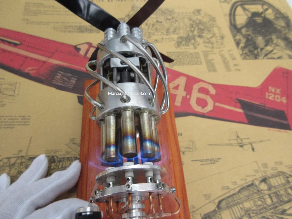 Горячий воздух наклонной пластины Двигатель Стирлинга модели игрушки "Сделай своими руками" Инновационные наука игрушки, детская игрушка для обучения подарки на год