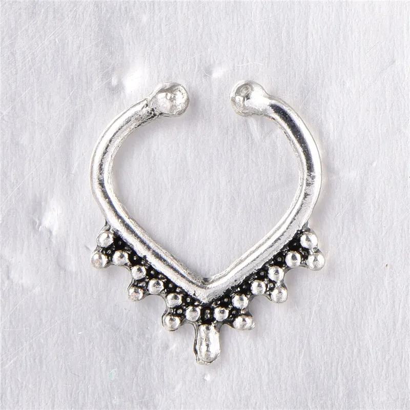 Женское медное кольцо для пирсинга носа в стиле панк 1 шт.|hoop nose|hoop nose ringsnose hoop |