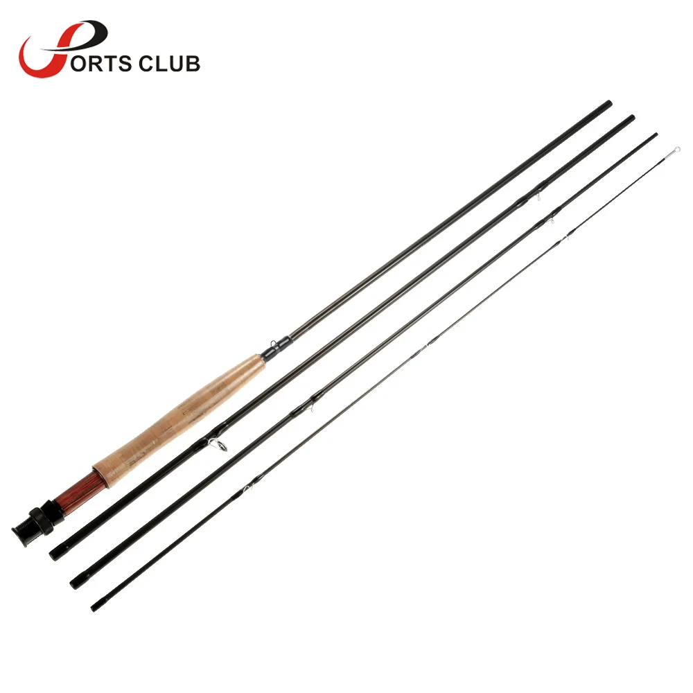 2.7M Carbon Fishing Rods Dismountable Portable Fishing Rods 4 Pieces