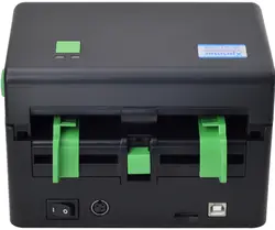 Milestone Термопринтер для печати этикеток наклейка 108 мм 4 дюйма USB коммерческих Термальность высокое Скорость принтер штрих-кода изображение