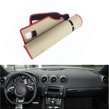 Dongzhen Подходит для Audi TTS приборной панели автомобиля Избегайте Light Pad Инструмент платформа Настольная Крышка коврик силиконовая Нескользящая задняя поверхность