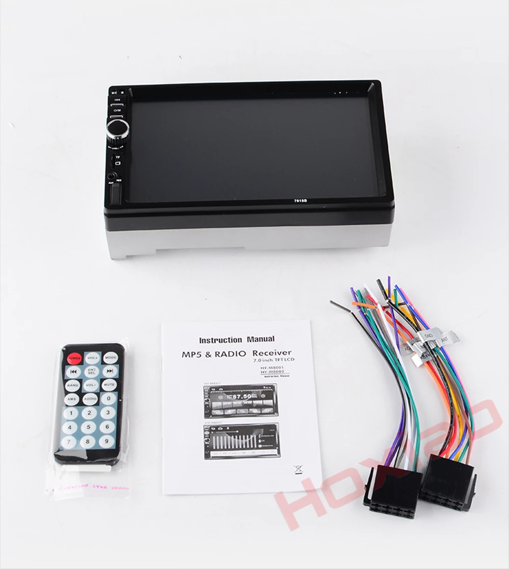 Автомагнитола Hoxiao 2 din 7 &quotHD плеер MP5 сенсорный экран цифровой дисплей Bluetooth