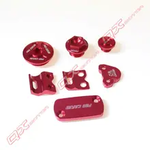 CRF250R 250X 450R 450X Dirt Bike Motocross Enduro Modify CNC Billet Part Brake Reservoir Cover Brake Hose Clamp Engine Plugs Kit CRF250R 250X 450R 450X Dirt Bike Motocross Enduro Modify CNC Billet Part Brake Reservoir Cover Brake Hose Clamp Engine Plugs Kit