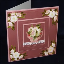 Naifumodo Cup Flower Metal Cutting Dies Scrapbooking and Card Making 2019 new DIY Embossing Stencil Crafts Dies Cuts