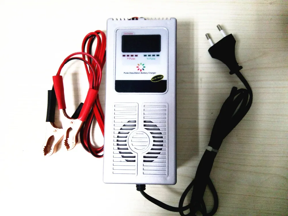 free shipping 48V 3A Car Battery Charger Intelligent Reverse Pulse
