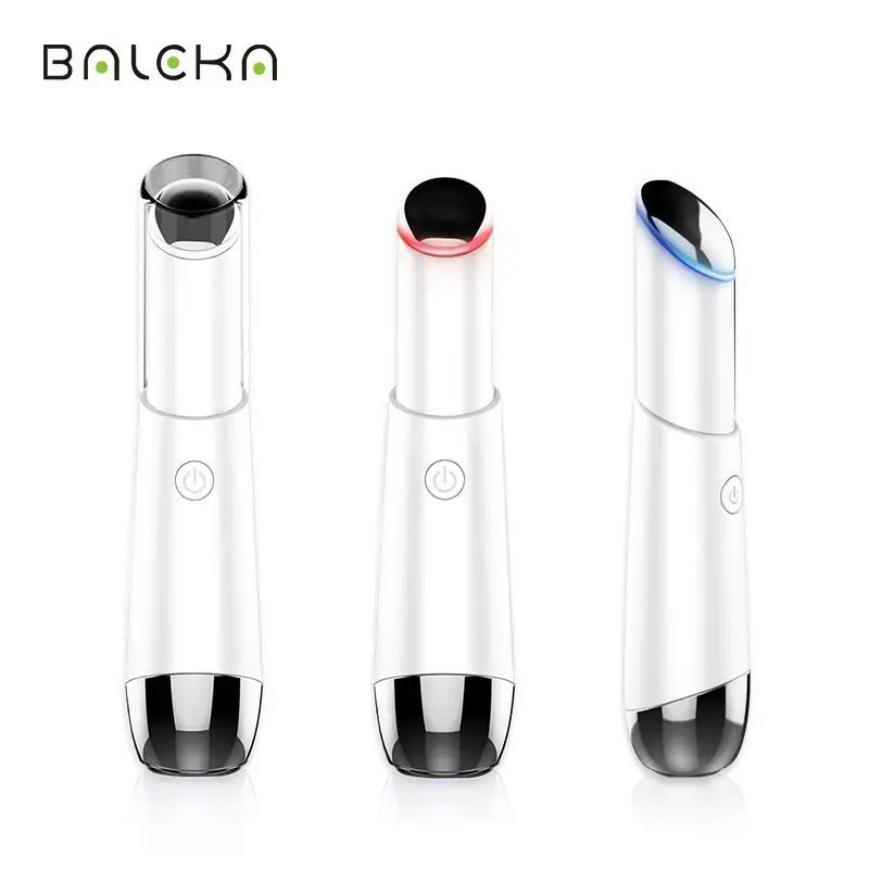 Thermo-color Ion Introduction Eye Massager Electric Eyes Care Device Lips Beauty Instrument Anti Aging Wrinkle Massage Tool an introduction to art