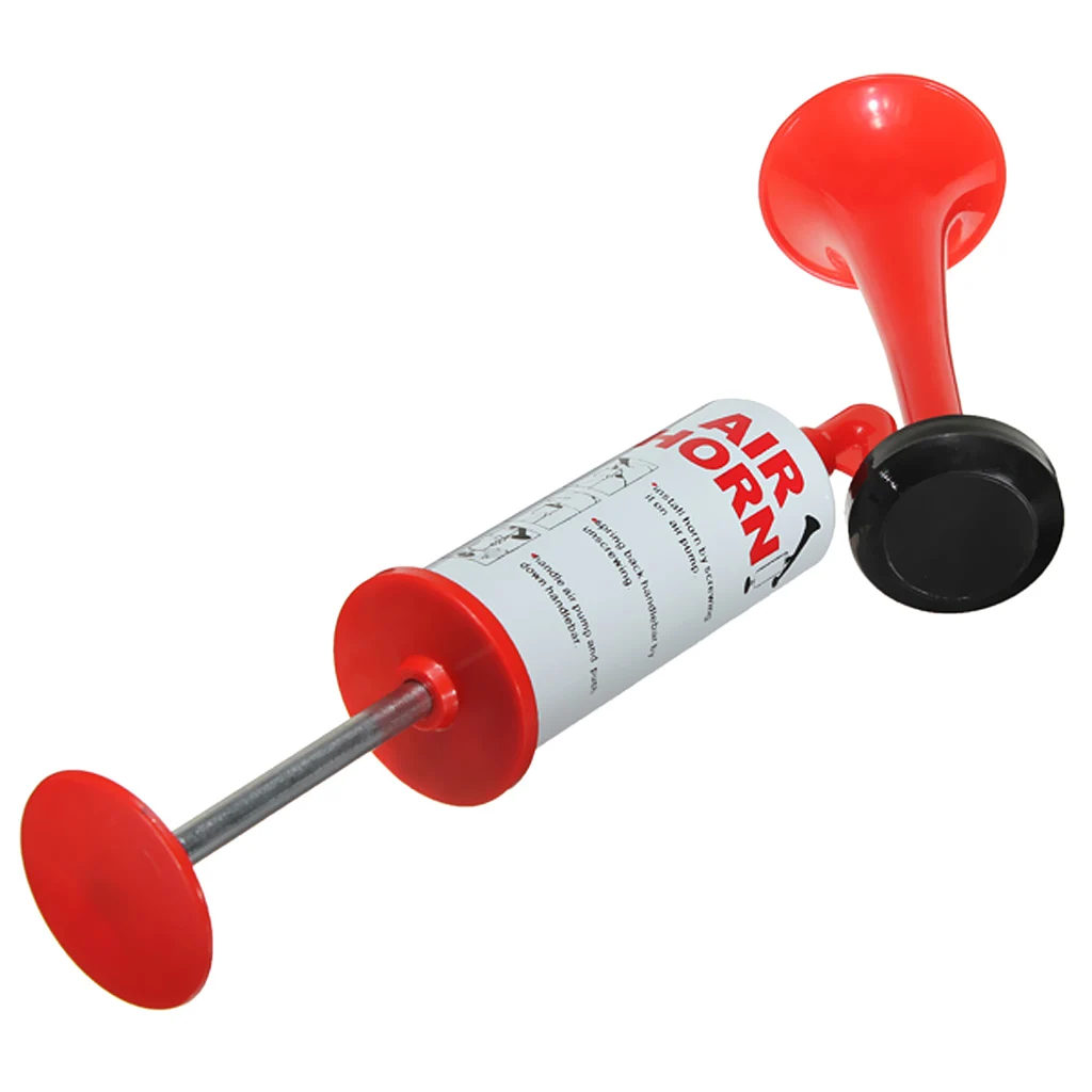 Online Handheld Konserven Luft Horn Pumpe Trompete Laut Noise Maker Für Sport Bootfahren Warnung Sicherheit Notfall
