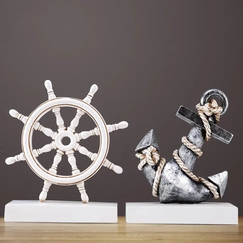 الإبداعية مرساة الدفة الفن الديكور الحرف الصغيرة غرفة المعيشة التلفزيون الوقوف مكتب المفروشات ديكور المنزل الإبداعية مرساة الدفة الفن الديكور الحرف الصغيرة غرفة المعيشة التلفزيون الوقوف مكتب المفروشات ديكور المنزل