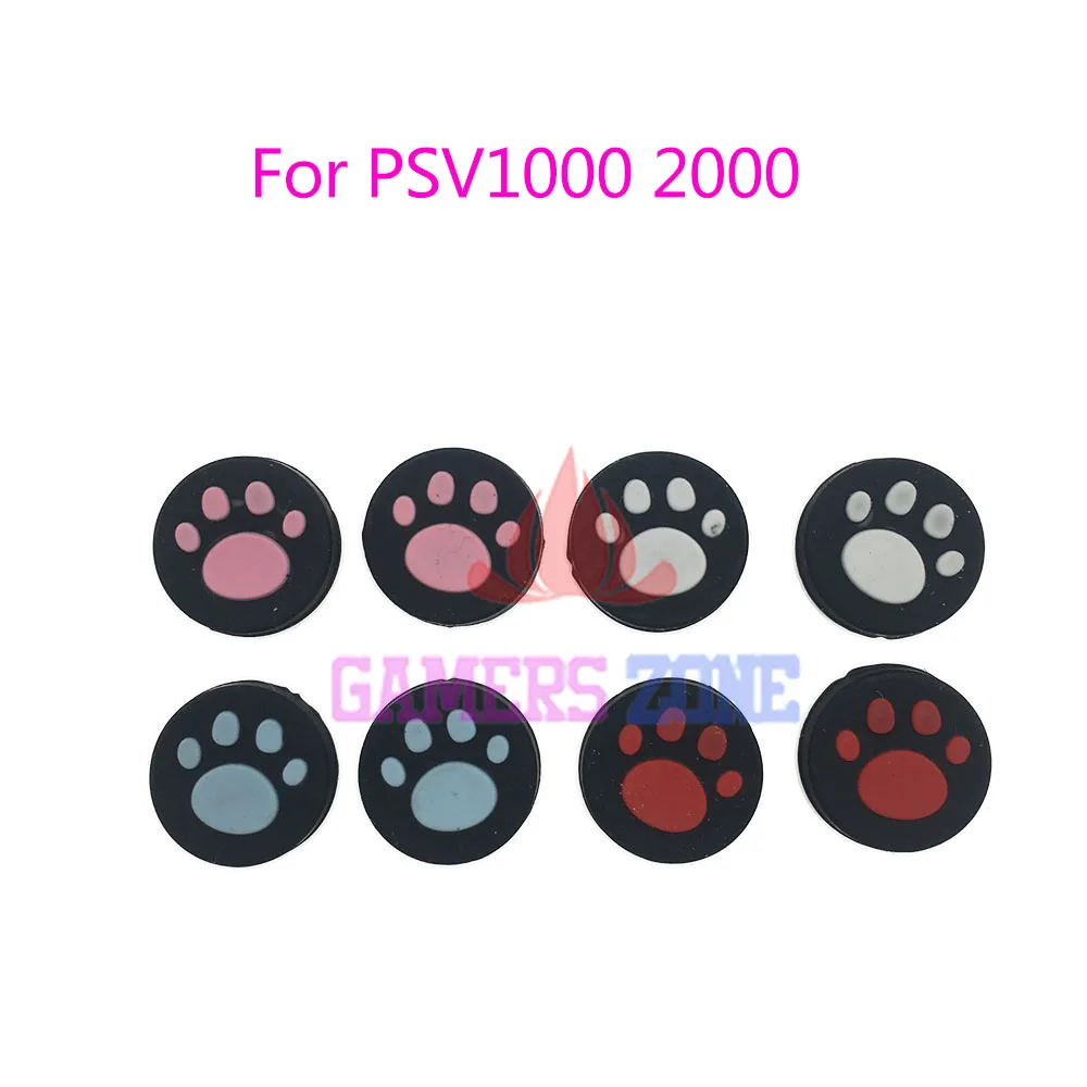 1 пара = 2 шт. для PlayStation PS Vita Cat Paw силиконовый чехол из ТПУ аналоговых стиков PSV2000