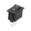 Alta calidad 5 unids/lote 2 Pin broche-en/posición Off encaje barco interruptor de botón de 12V/110V/250V T1405 P0.5 ► Foto 1/4