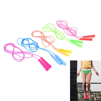 

1Pc 2m Adjustable Jump Rope Speed Wire Skipping Fitness Sport Exercise Cross Fit
