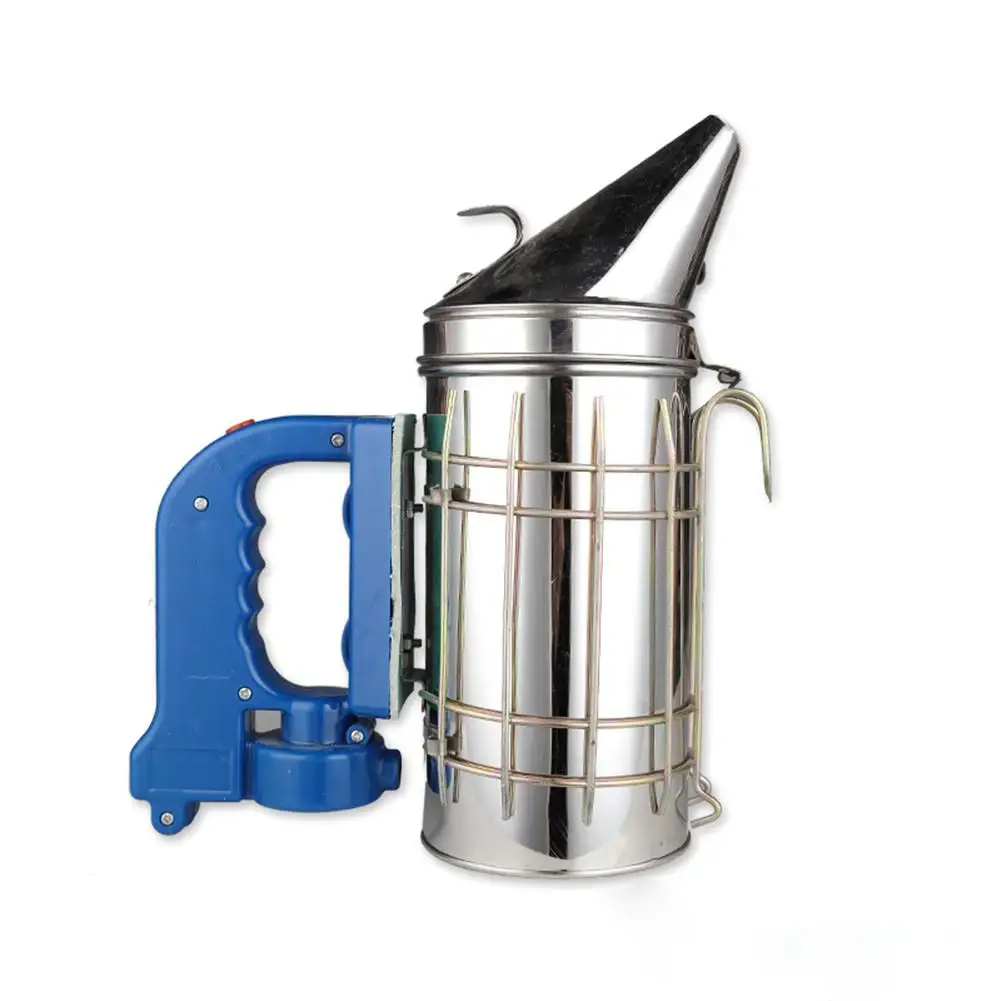 

Electric Stainless Steel Smoke Sprayer Smoke Aerosolizing Anti-Varroa Smoker Smoke Sprayer Bee Training Device Beekeeping Tool