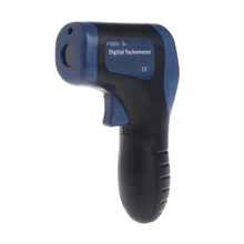 Цифровой тахометр Бесконтактный лазерный фото пистолет RPM Tach Тестер измеритель скорости