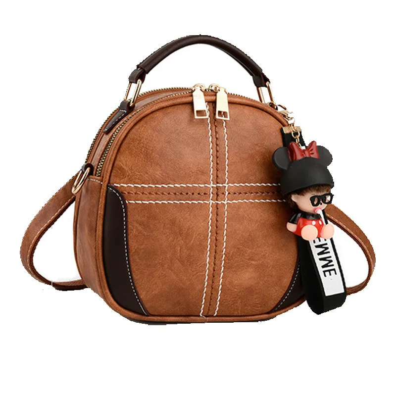 

Fashion Mini Backpack Women PU Leather Rucksack Girl Teenage Small Travel Shoulder Schoolbags Mochila Feminina Girl Purse