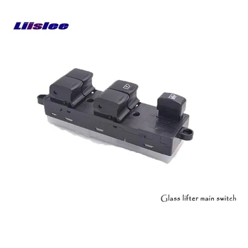 

Liislee For Nissan Navara Black Button Window Master Switch Left front door glass lifter main switch Glass lifter main switch