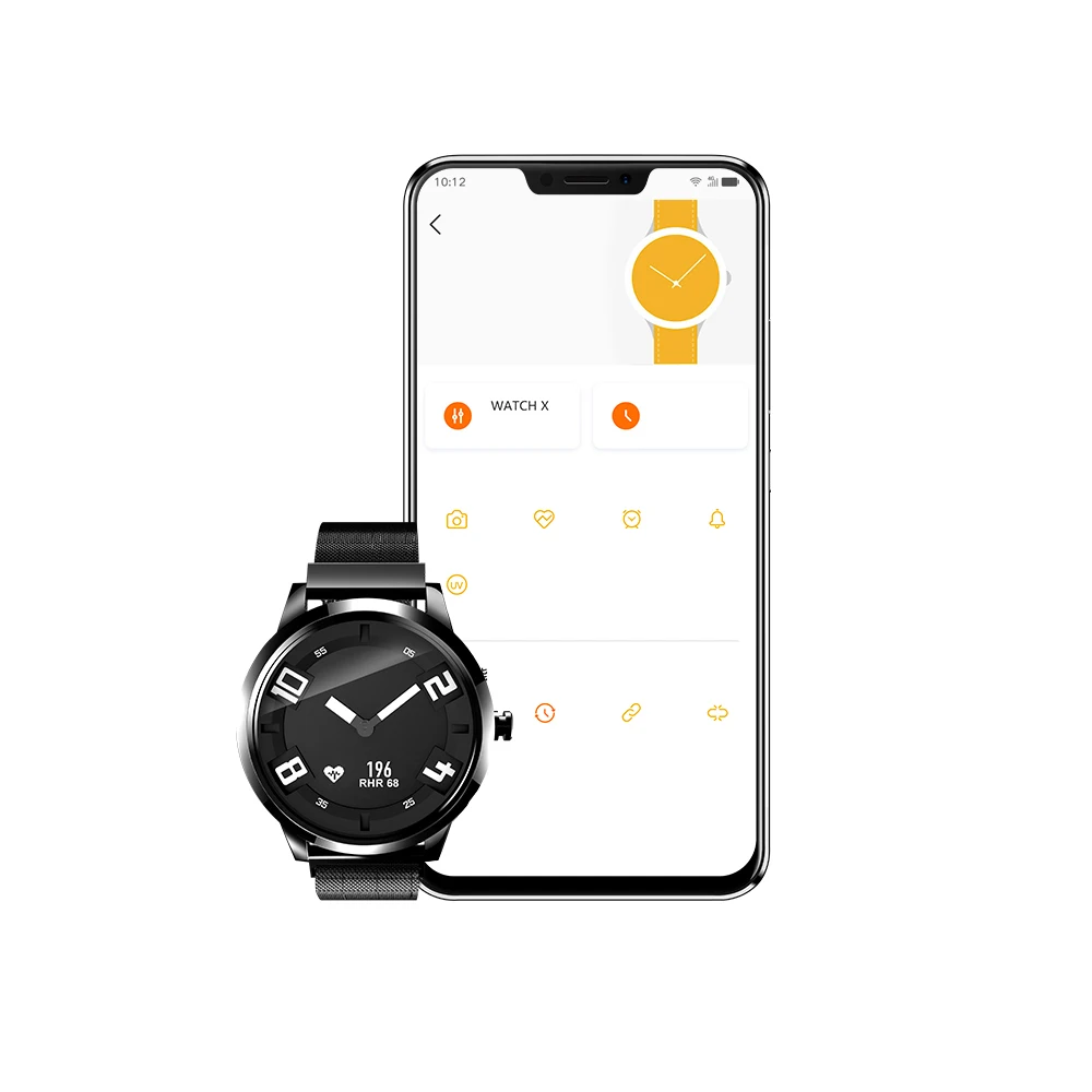 Умные часы Lenovo Watch X / Plus Миланский ремешок 45 дней в режиме ожидания 80 м