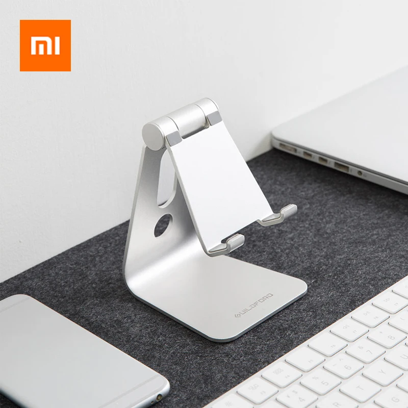 

Xiaomi Aluminium Alloy Phone Holder Stand Mount Support Universal For iPhone XS/XR/X/8/7/6 iPad Huawei Xiaomi Phones Tablets