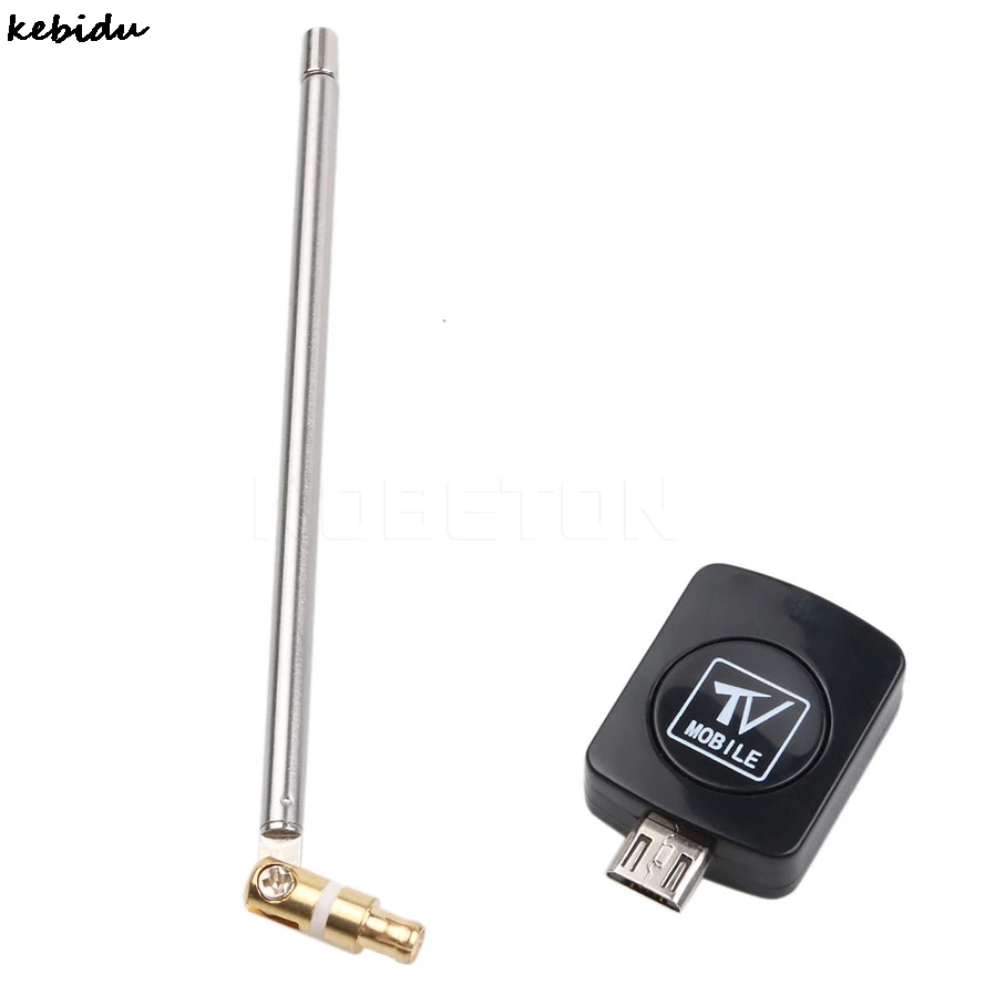 Kebidu горячий мини микро USB dvb-t тюнер ТВ приемник ключ/антенна DVB T Цифровое ТВ высокой четкости HD ТВ спутниковый приемник для Android телефона