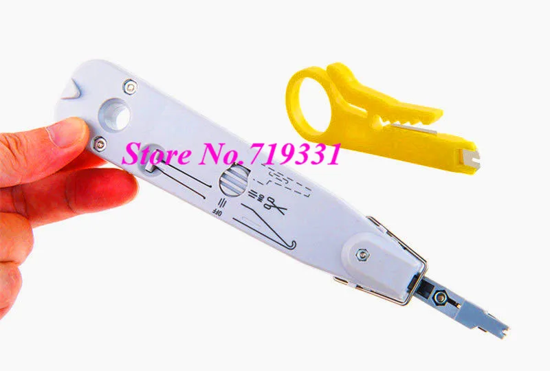 New Krone Network Adjustable Impact LSA-Plus Punch Down Tool Blue