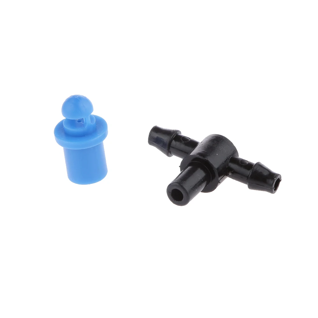 Set of 50 Sprayer Sprinkler Heads with Tee Kits Irrigation Misting Watering Garden Watering Supplies