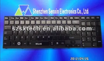 

100% NEW Black Glossy keyboard MP-09N56P066981 PK130CX2C12 Portuguese for Toshiba A660 A665
