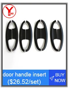 YCSUNZ черный боковой двери запчасти протектор дверной ручки стайлинга автомобилей Аксессуары для ford ecosport 2013