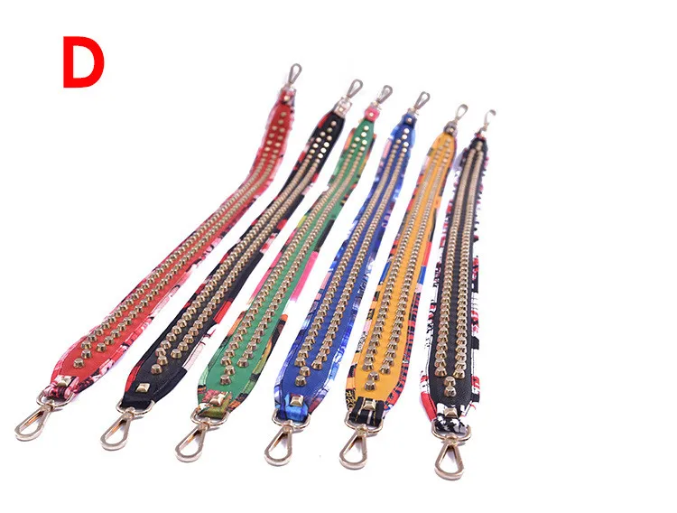 

HJKLColored Belt Bags Strap Accessories for Women Rainbow Adjustable Shoulder Hanger Handbag Straps Decorative Handle Ornament