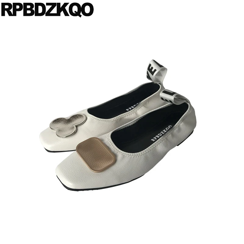 

driving brand square toe designer slip on black chinese ladies cheap shoes china beautiful women metal white 2018 soft flats