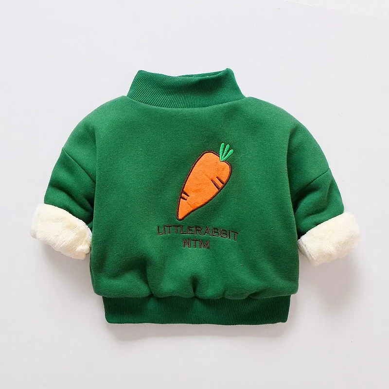 BibiCola/Детский свитер для мальчиков; зимнее плотное Детское пальто; теплые рождественские Свободные толстовки с капюшоном; бархатная теплая толстовка для маленьких мальчиков