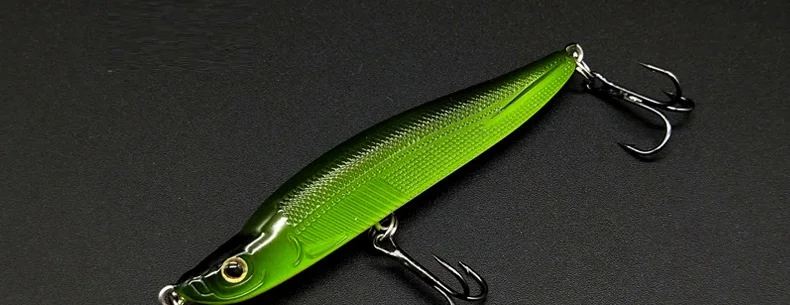 8 cm 11G Minnow Fishing Lures Bass Trolling Artificial Hard Bait Crankbait Wobblers 3D Eyes for Fishing Carp Pesca