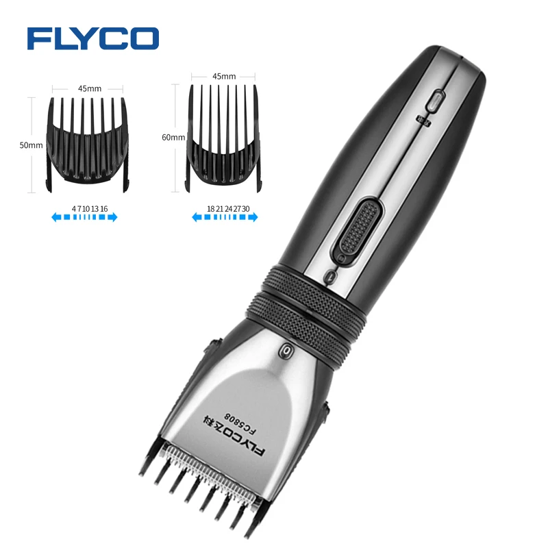 

Flyco New Arrival 2018 Hair Trimmer Fashion Beauty Hair Styling Tools Haircut Machine Rechargeable Men's Hair Clipper FC5808