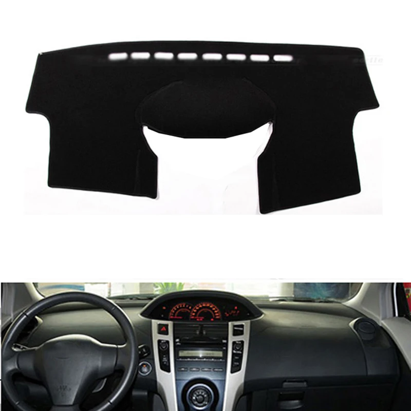 For Toyota yaris L 2008- 2011 Interior Accessories Auto Car Dashboard Cover Dash Mat Board Pad Carpet Dashmat Anti-UV Mats