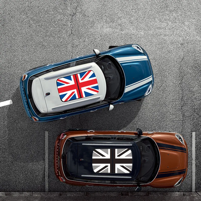 

Union Jack Car Sunroof Roof Sticker for Mini Cooper F54 F55 F56 F60 R55 R56 R60 R61 Exterior Styling Decals Accessories