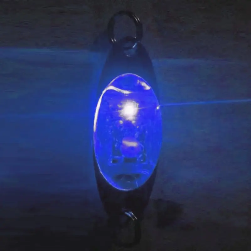 6 cm/2.4 inch Fish Flash Lamp LED Deep Drop Underwater Eye Shape Fishing Lure Light Hot Sale Lure Fish Tools Dropshipping