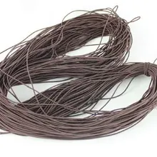 255 метров коричневый эластичный шнур 1 мм#19985