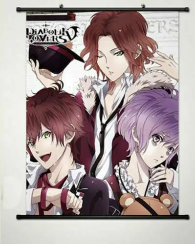 Аниме постер Diabolik Lovers Kanato Sakamaki настенная прокрутка печатная картина домашний
