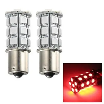 

4Pcs 5W 115lm 1156 27x5050smd a mene la lumiere rouge clignotant / feu stop / feu antibrouillard