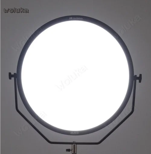 Falconeyes Led 사진 빛 라운드 케이크 소프트 라이트 필름 비디오 라이브 방송 채우기 빛 어린이 램프 SO-68TD CD50 T06