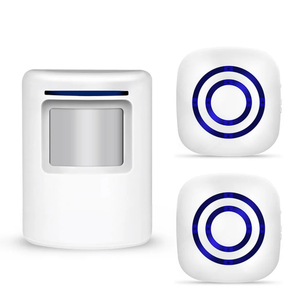 

Wireless Doorbell Smart Long Range Doorbell Kit With 2 Plug-in Receivers And 1-2 Remote Button Alert System Home Door Bell